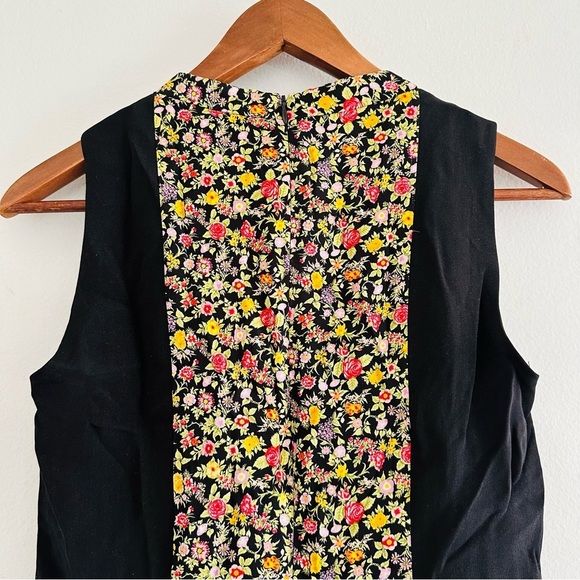 Rag & Bone 100% Silk Sleeveless Dress Floral Print Sz 6 - Picture 5 of 8
